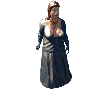 Female Medieval Rich @walkFemale